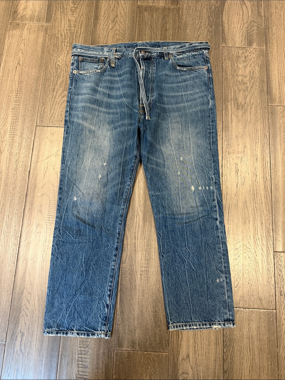 R13 Paperbag jeans
